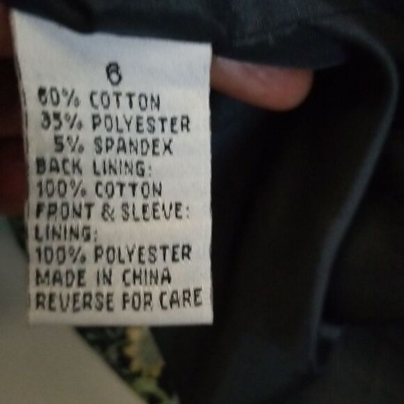 Isabel & Nina Charcoal Gray Blazer Sz 6 - Picture 11 of 11